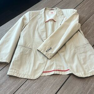 CG lightweight tan Blazer. Size 46R